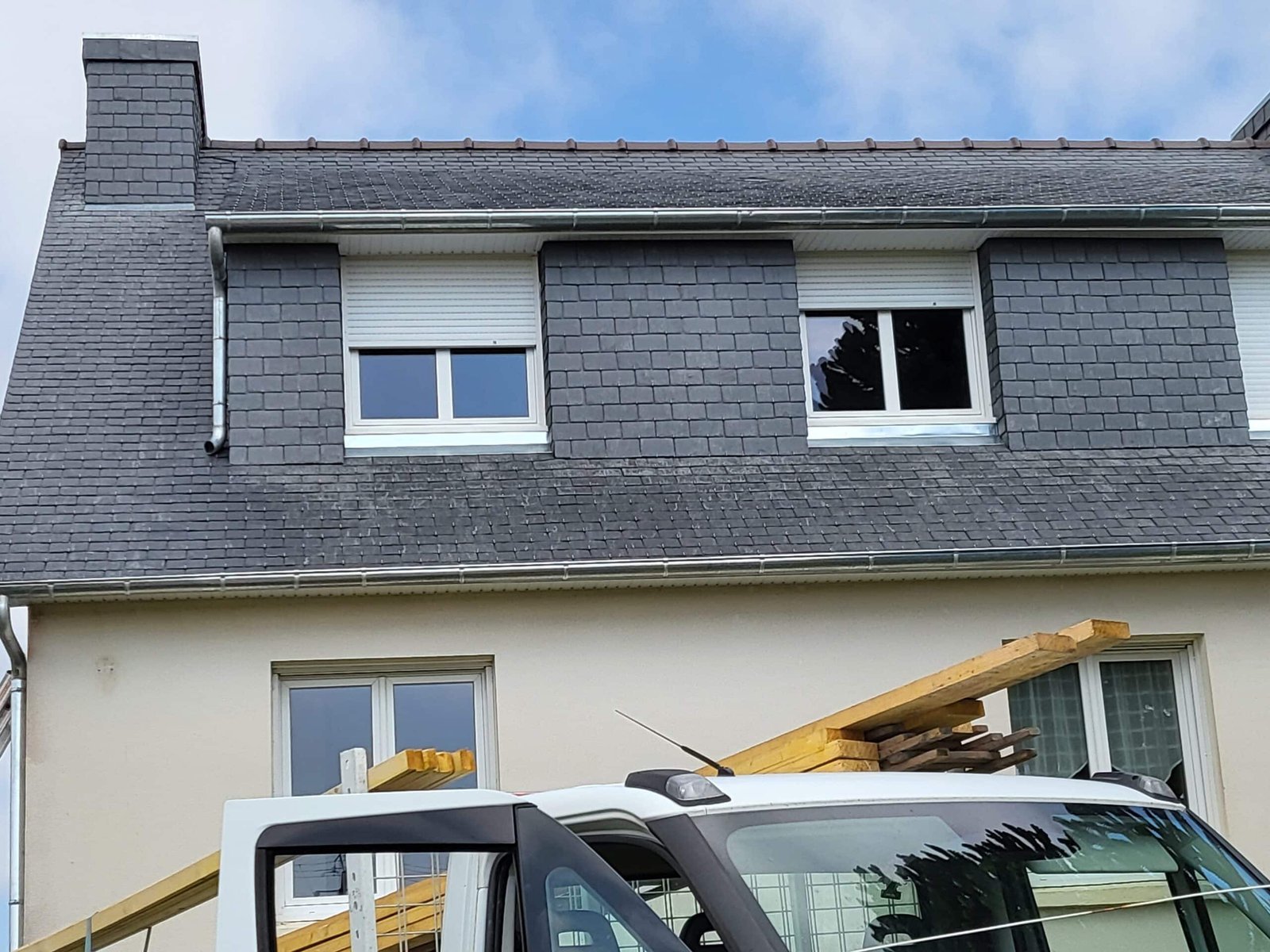 nettoyage de toiture le manchec