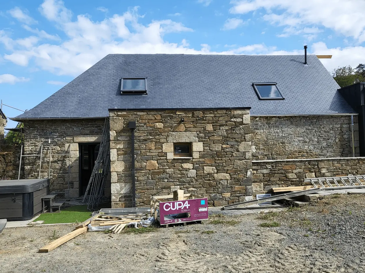 rénovation complète de toit Ploubezre